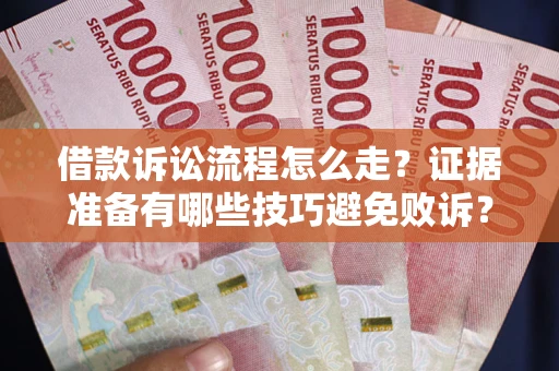 济南借款诉讼流程怎么走？证据准备有哪些技巧避免败诉？