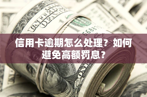 济南信用卡逾期怎么处理？如何避免高额罚息？