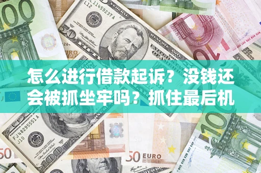 济南怎么进行借款起诉？没钱还会被抓坐牢吗？抓住最后机会！