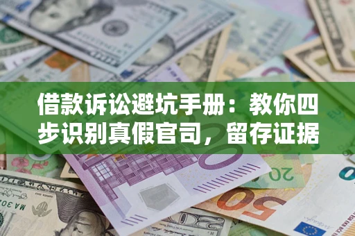 济南借款诉讼避坑手册：教你四步识别真假官司，留存证据不踩雷