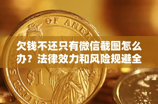 济南欠钱不还只有微信截图怎么办？法律效力和风险规避全解析
