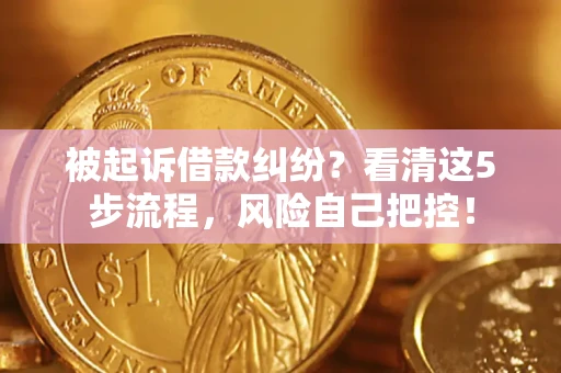 济南被起诉借款纠纷？看清这5步流程，风险自己把控！