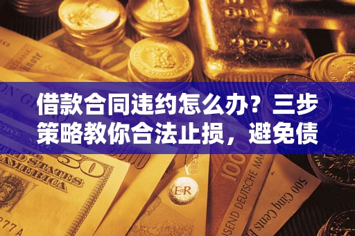 济南借款合同违约怎么办？三步策略教你合法止损，避免债务危机升级